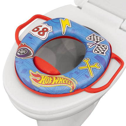 Hot Wheels Soft Potty Training Seat for Toilet wit