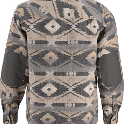 Legendary Whitetails Men's Heavyweight Flannel Shirt Long Sleeve Button Up 100% Cotton, Desert Dune, 3XL Big