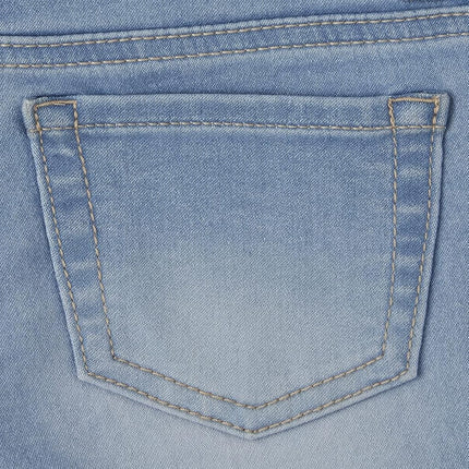 The Children's Place Girls' Stretch Denim Legging Jeans, azul claro, 7