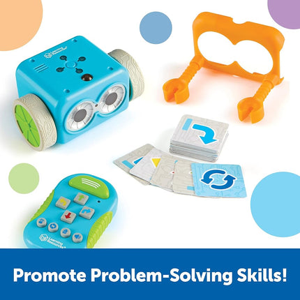 Learning Resources LER2936 Botley The Coding Robot, Coding STEM Toy, 45 Piece Coding Set, Ages 5+, Multicolor