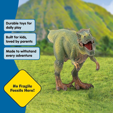 Schleich Dinosaurs - 11" Tyrannosaurus Rex Dino Figurine - Kids 4+ | 14525