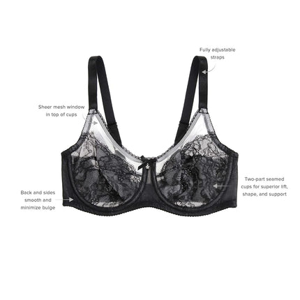 Wacoal Women's Retro Chic Full Figure Underwire Bra, Toast, 38DD