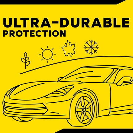 Meguiar's Ultimate Ceramic Coating Kit - Premium Kit for Cars Delivers Ultra-Durable Ceramic Protection with High Water Beading Action, Increased Gloss and Slickness, and Premium Microfiber Towels
