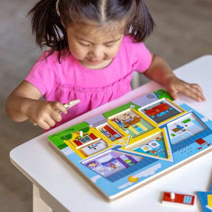 Melissa & Doug Rompecabezas sonoro Alrededor de la casa [Tapa dura] [18 de mayo de 2016] Barkhouse, Joyce C