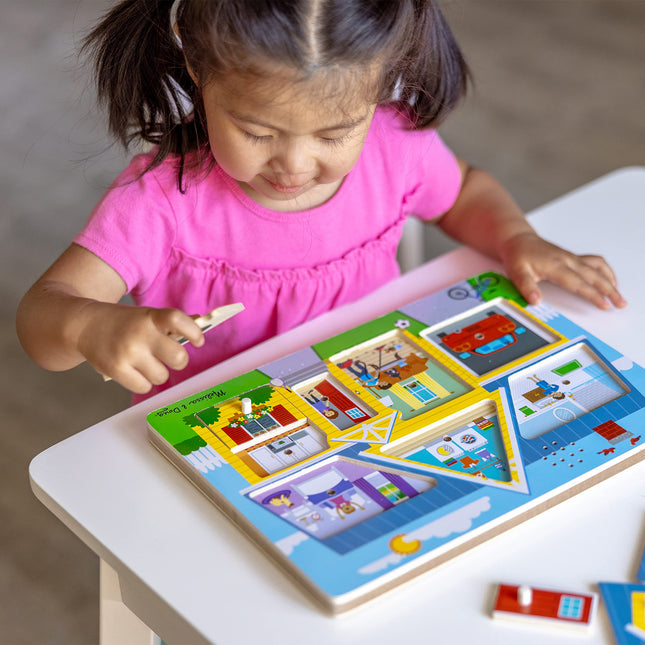 Melissa & Doug Rompecabezas sonoro Alrededor de la casa [Tapa dura] [18 de mayo de 2016] Barkhouse, Joyce C