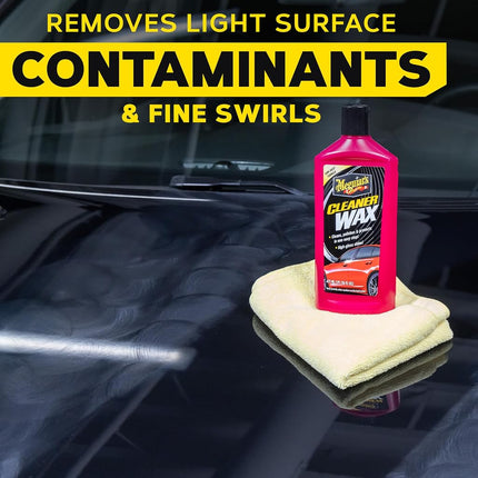 Meguiar's A1216 Cleaner Wax - Liquid - 16 oz.