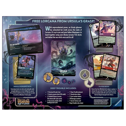 Disney Lorcana TCG Set 4: Ursula's Return - Illumineer's Quest Deep Trouble