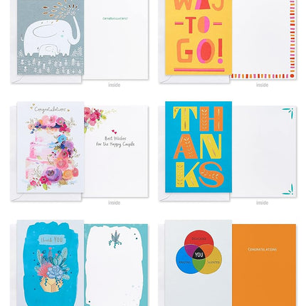 UK Greetings Multipack of 40 All Occasion Cards for Him/Her/Friend - Cheerful Designs with Keepsake Box