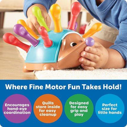 Learning Resources Spike Fine Motor Hedgehog Sorting Toy Ages 18+ Months