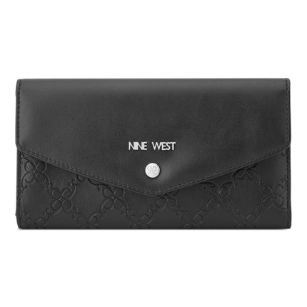 Nine West Norah SLG Multi Clutch, Black, Mini