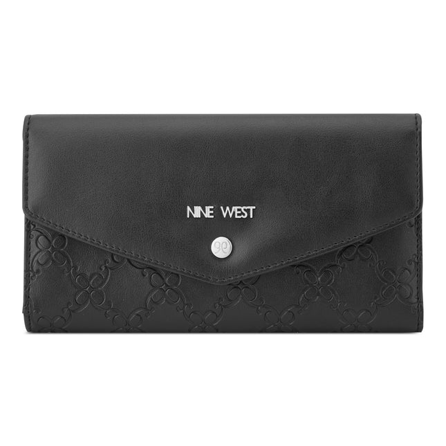 Nine West Norah SLG Multi Clutch, Black, Mini