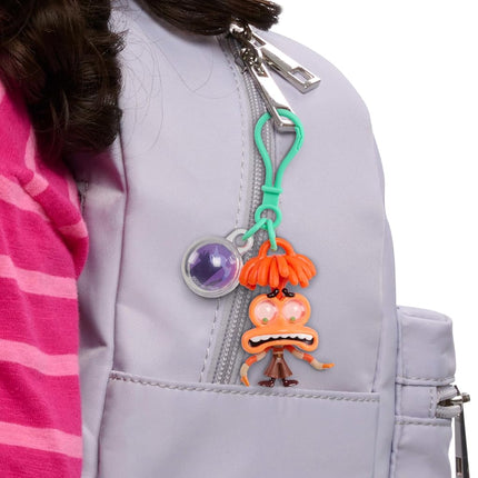 Just Play Inside Out 2 Fidget Figure Keychains - Anxiety, Sadness with Memory Orb - Toys for Ages 3 Up