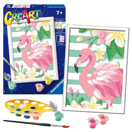 Ravensburger CreArt Think Pink Flamingo Paint By N