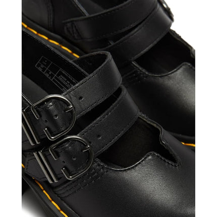 Dr. Martens Eviee Black Sendal UK 9 (US Women's 11) M, Black Sendal