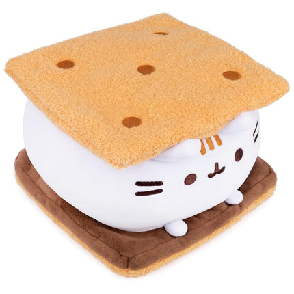 GUND Pusheen S'Mores Squisheen 12-Inch Squishy Plush Toy; Ages 8+