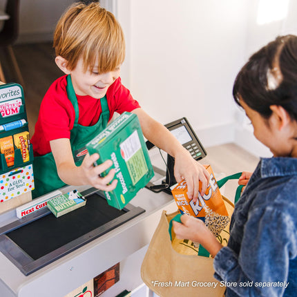 Set de accesorios de supermercado de Melissa & Doug