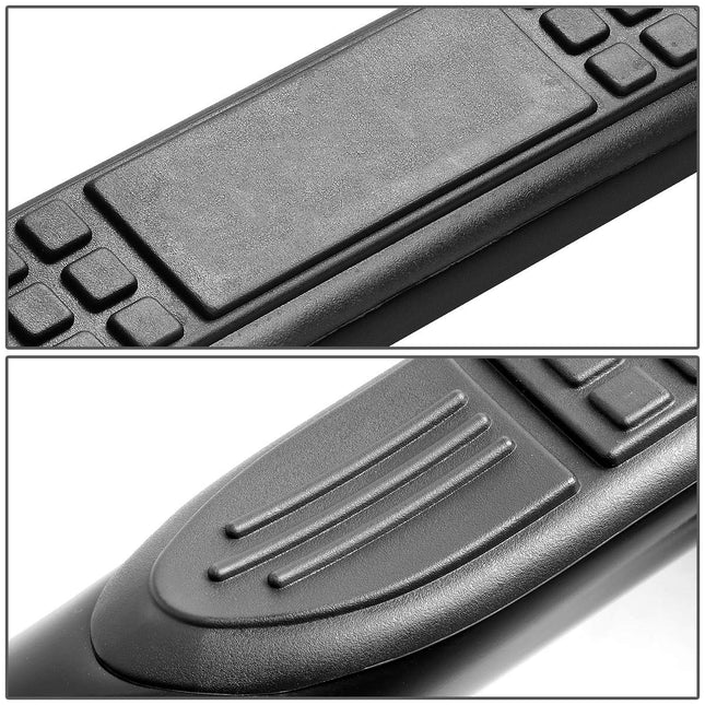 DNA MOTORING 3" Running Boards Compatible with 00-11 Suburban/Tahoe/Yukon 1500 2500, Black Side Step Nerf Bars, STEPB-3-UNI-BK