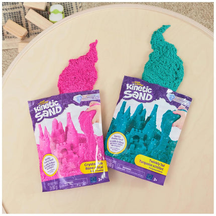 Kinetic Sand 2lb Shimmer Pink, Moldable Play Sand Sensory Toys, Ages 3+