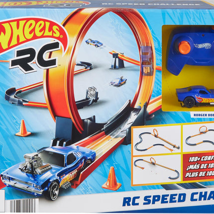 Hot Wheels RC Speed Challenge Track Set & Remote-C