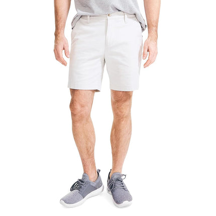 Nautica Men's 6" Deck Casual Shorts, Stone, 32