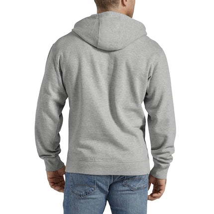 Dickies Men's Big Tall Pullover Fleece Hoodie Jacket, Heather Gray, XL