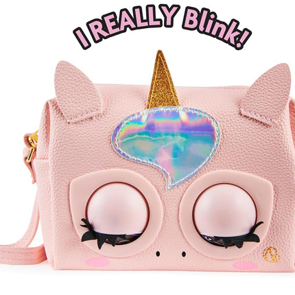 Purse Pets, Glamicorn Unicorn Interactive Purse Pet with Over 25 Sounds and Reactions, Kids Toys for Girls Ages 5 and up