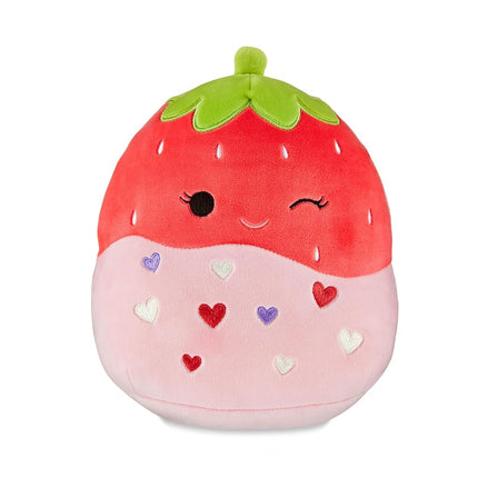 Squishmallows 8" Scarlet The Strawberry Valentine's Day Plush- Officially Licensed Kellytoy - Collectible Soft & Squishy Stuffed Animal Toy - Add to Your Squad - Gift for Kids,Girls & Boys -8 Inch