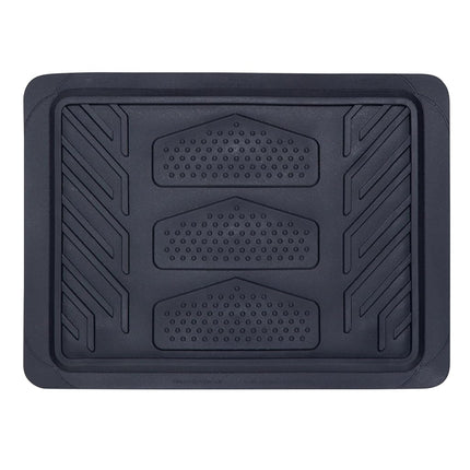Plasticolor 001672R25 Dodge RAM WeatherPro 4 Piece Gray Logo Floor Mat Set