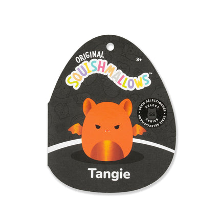 Squishmallows Original 8-Inch Tangie The Mischievous Orange Bat - Select Series Jazwares Plush (Little)