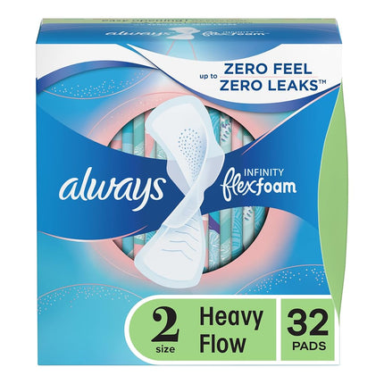 Always Infinity Pads With Wings, Super Absorbency 