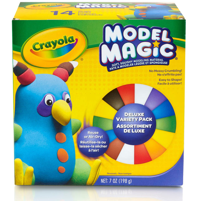 Crayola Model Magic Deluxe Variety Pack Air Dry Mo