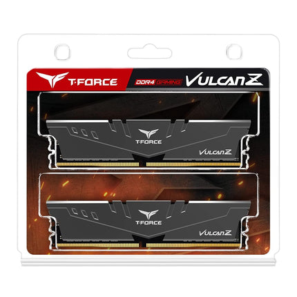 Team T-force Vulcan Z 16Gb Silver Heatsink 2 X 8Gb Ddr4 3200Mhz Dimm System Memo