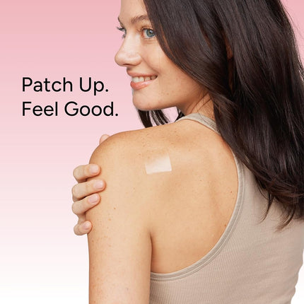 The Patch Remedy Pre Menstrual Patch | Chasteberry, Magnesium, Evening Primrose, Dong Quai, B6 & Vitamin E | 30 Patches