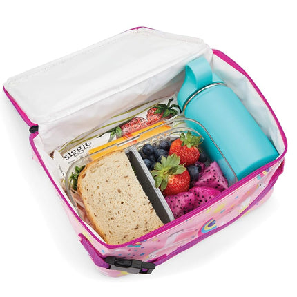 PackIt Freezable Classic Lunch Box, Unicorn Sky Pink