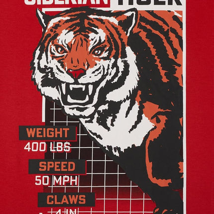 Lot de 3 t-shirts à manches courtes pour garçons The Children's Place, Tigre de Sibérie/Grand requin blanc/Incroyable lézard, Taille XL
