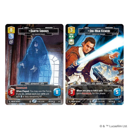 Asmodee Star Wars: Unlimited Gift Box - Collectible Trading Card Game Expansion, Includes 8 Booster Packs, 2 Exclusive Variant Cards & Oversized Leader, Ages 12+, 2+ Players, 20 Minute Playtime