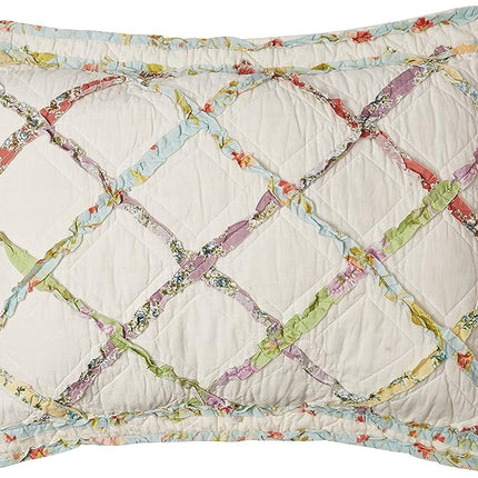 Laura Ashley 100% Cotton, Ultra-Soft Standard Sham