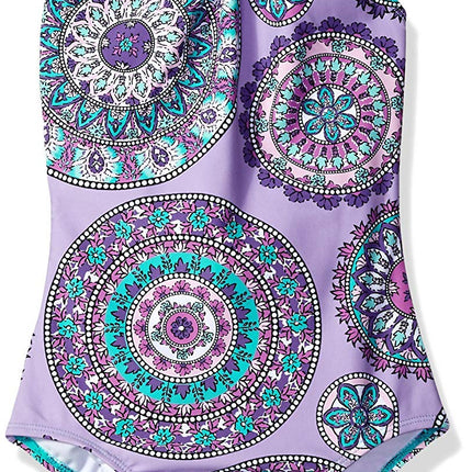 Kanu Surf Girls' Jasmine Beach Sport Halter One Pi