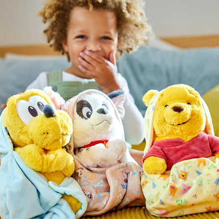 Disney Store Official Patch Plush with Blanket Pouch - 101 Dalmatians - Disney Babies Plushy in Swaddle - Toy for Those who Love Plush Figure Toys, Cute Plushies, & Baby Stuffed Animals - 10 Inches