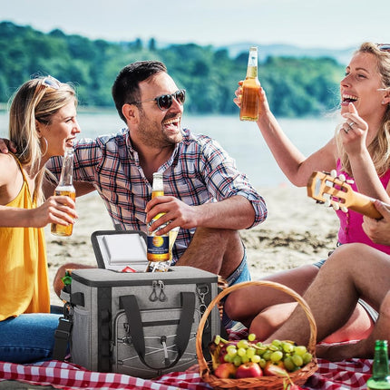 Maelstrom 30Can Collapsible Soft Cooler Bag, Leakproof Insulated Ice Chest