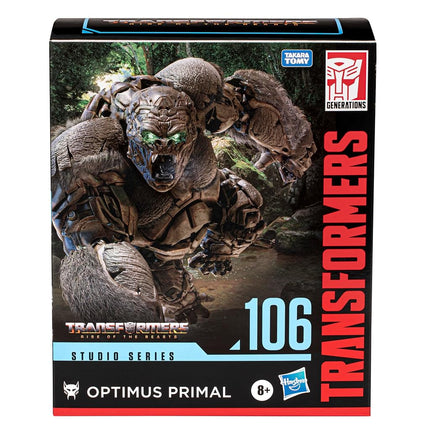 Transformers Studio Series Leader Rise of the Beasts 106 Optimus Primal 8.5” Action Figure