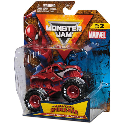 Monster Jam 1:64 Marvel Series 2 The Amazing Spider-Man