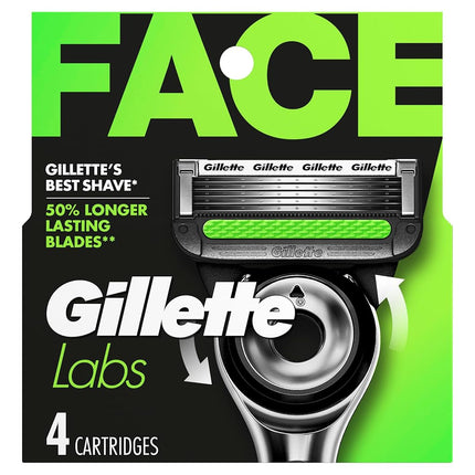 Gillette Labs Mens Razor Blade Refills Compatible 