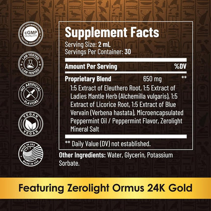 Nutraville Ultra-Pure, 99.9% Liquid Gold - 24K Monoatomic Gold Ormus - Third Eye Awakening, Pineal Gland Decalcification, Awaken DNA, Unlock Light Speed Manifestation - Pharaoh's Nectar XT, 3 Pack