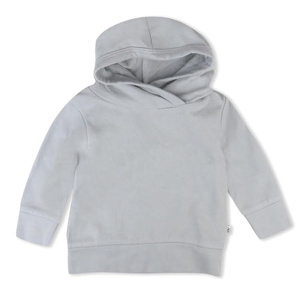 HonestBaby Terry, 100 % coton biologique pour tout-petits, bébés garçons et filles, sweat à capuche gris, 6-9 mois, sweat à capuche gris, 6-9 mois