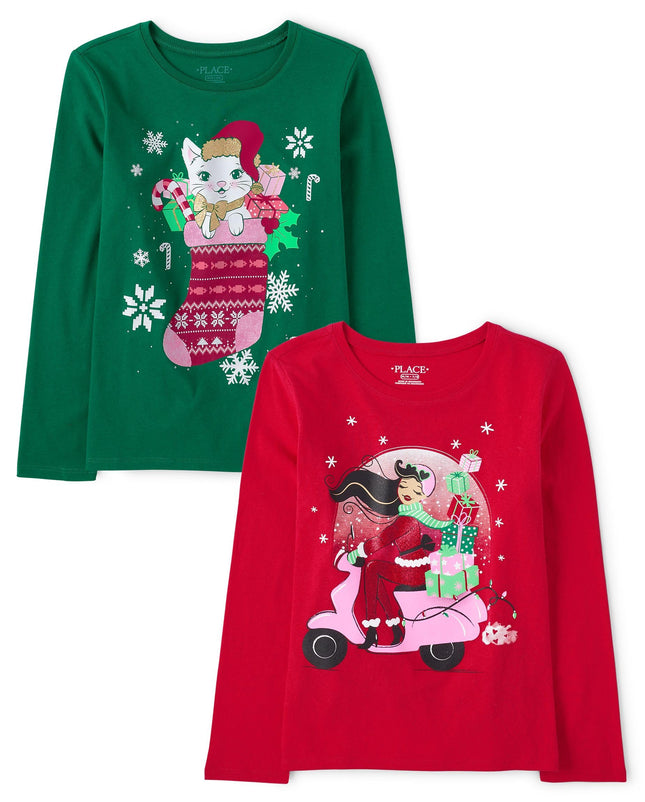 The Children's Place Girls' All Holidays Long Slee