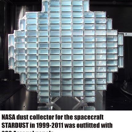 80ML Aerogel Blocks Nanogel Granules (Frozen Smoke Blue Smoke) The lightest Solid in The World NASA Insulation Material