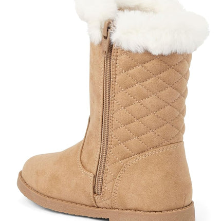 Botas casuales de moda para niñas y bebés de Gymboree, color canela, talla 10 para bebé