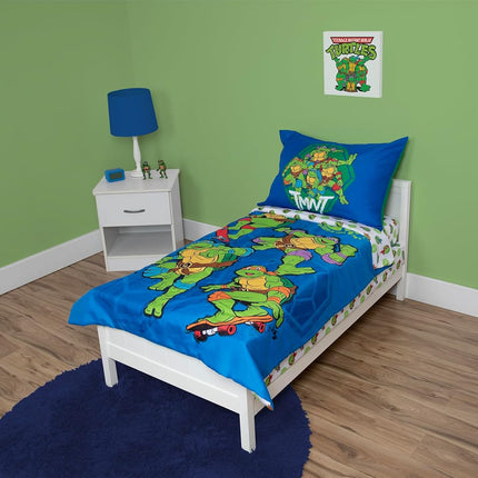TEENAGE MUTANT NINJA Turtles 4 Piece Toddler Beddi