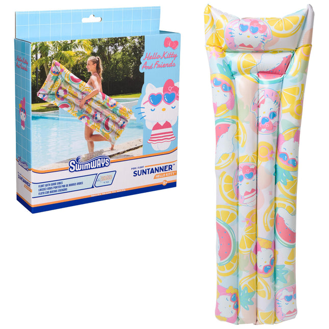 Swimways Hello Kitty Suntanner Pool Float, Inflata